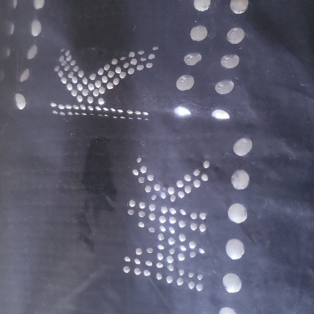 Michael Kors Black and Stud  Logo Scarf And  Hat Silver - Picture 3 of 5